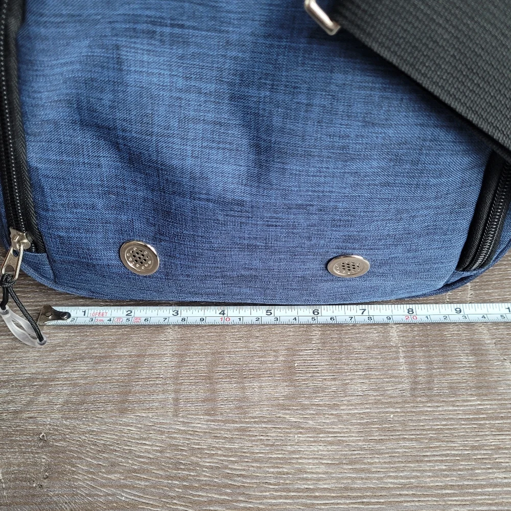 KUSTON Blue Sport Gym Duffel Bag One Size